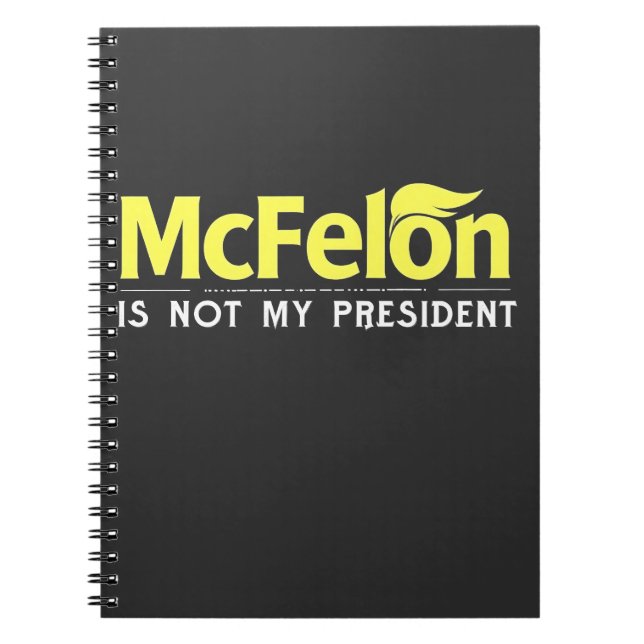 Carnet McFelon n'est pas mon président (Devant)