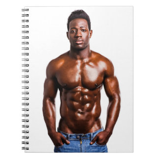Carnet Mec Canon En Jean Sexy Torse Nu Homme Musclé