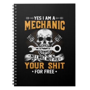 Carnet Mécanique Oui Je Suis Mécanique