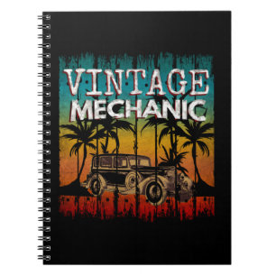 CARNET MÉCANIQUE VINTAGE