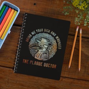 Carnet Médecin de la peste vintage cool