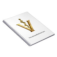 Médecine vétérinaire Or V Elégant Asclepius