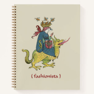 Carnet médiéval fashionista