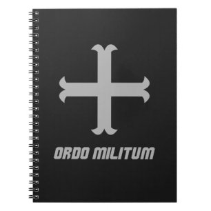 Carnet Medieval Knight Cross Emblem