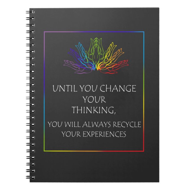 Carnet Méditation spirituelle de Reiki (Devant)