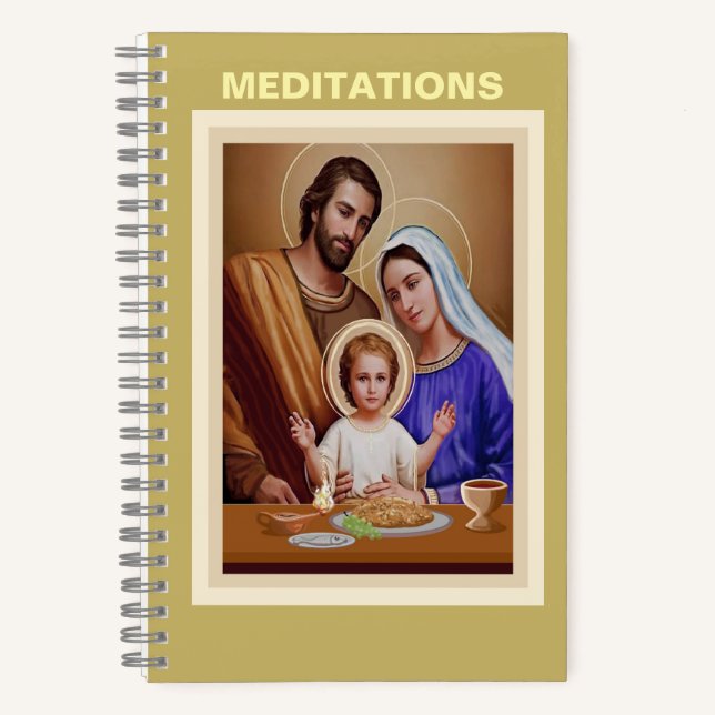 Carnet Méditations sur l'écriture (Recto)
