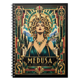 Carnet Medusa, Art Déco Mythique