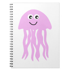 Carnet Méduses mignonnes de bande dessinée