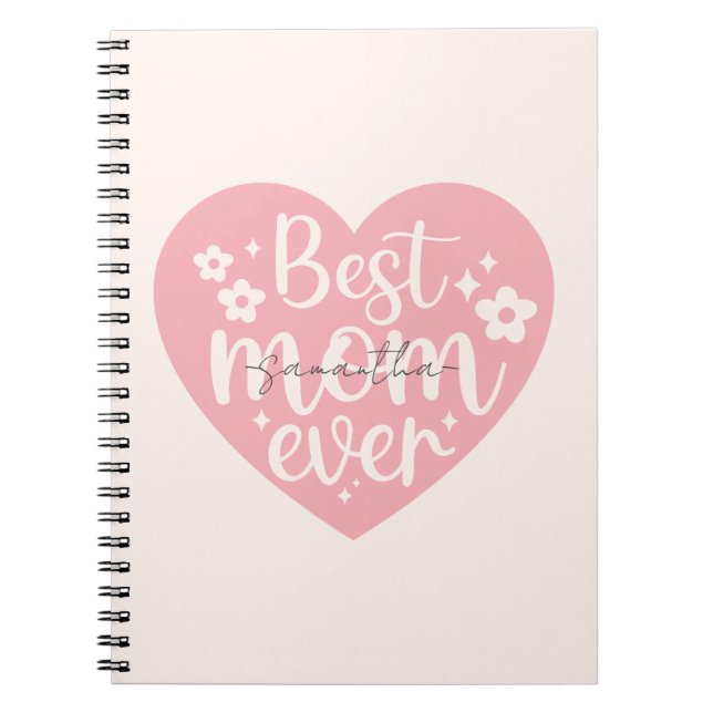 Carnet Meilleur Coeur de maman (Devant)