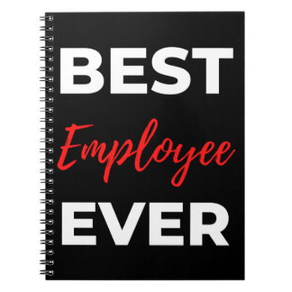 Carnet Meilleur employé jamais