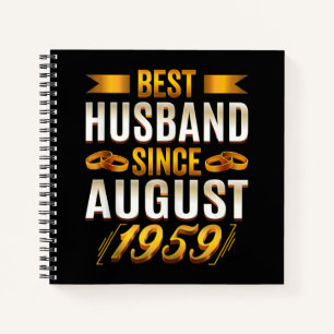 Carnet Meilleur Mari Amusant Anniversaire Parents