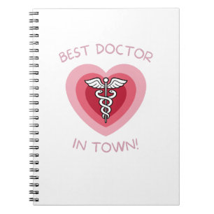Carnet Meilleur Médecin de la Ville Conception Médicale d