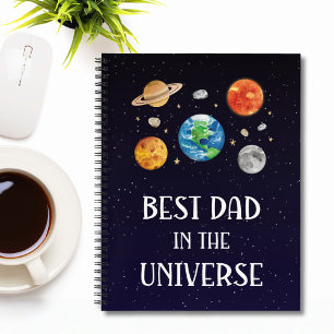 Carnet Meilleur Papa de l'Univers Citation Fête des Pères