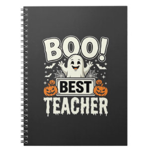 Carnet Meilleur professeur de fantôme de Halloween Design