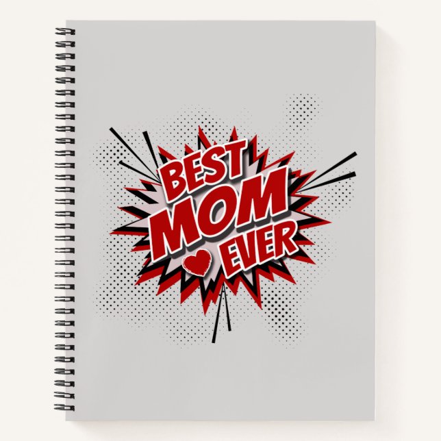 Carnet Meilleure maman jamais (Devant)