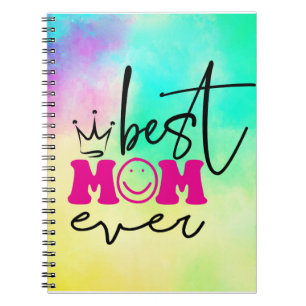 Carnet Meilleure maman jamais la fête des mères Design-63