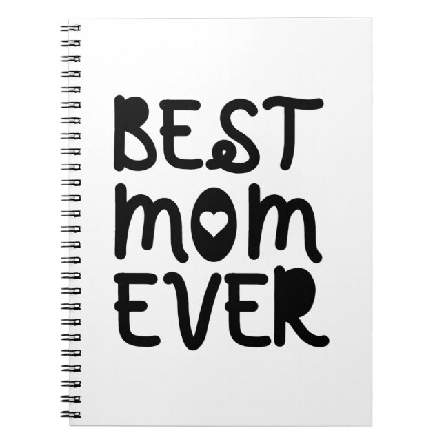 Carnet Meilleure Maman Jour des Mères (Devant)