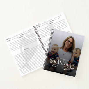 Carnet Meilleures Recettes Modernes Cadeaux Photo Grand-m