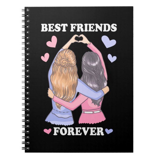 Carnet Meilleurs amis pour toujours (Devant)