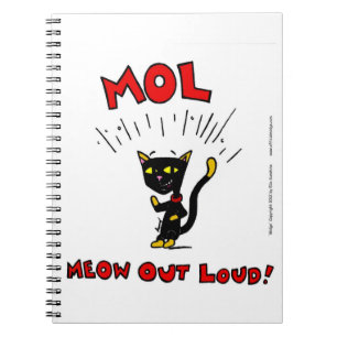 Carnet Mel "MOL : MEOW OUT LOUD"