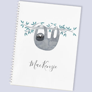 Carnet Mélange Sloth Personnalisé
