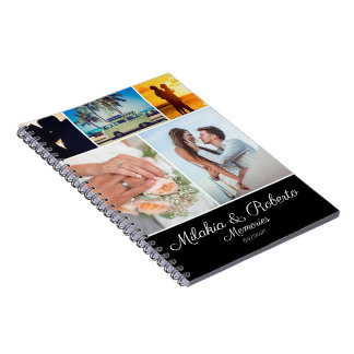 Carnet Mémoires modernes Voyage Mariage Lune de miel Phot