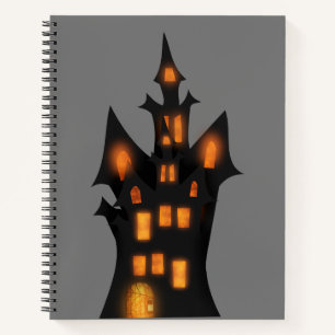 Carnet Mémoires mystérieuses : Halloween Custom 8,5" x 11