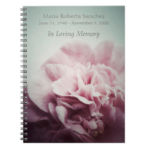 Carnet Mémorial de la fleur de Pale camellia