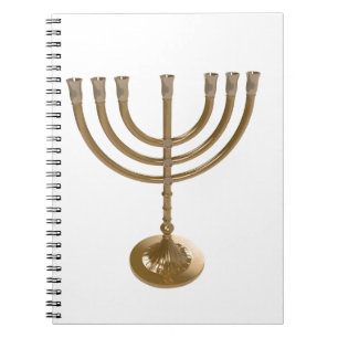 Carnet menorah or