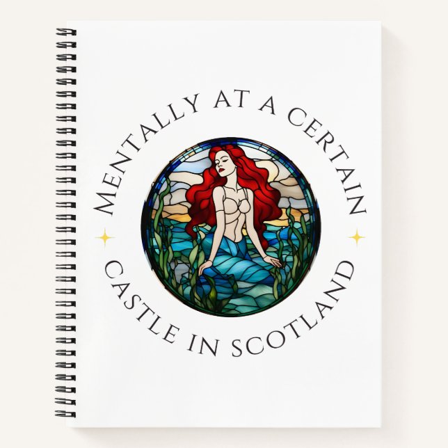 Carnet Mentalement dans un certain château en Ecosse | Bl (Devant)