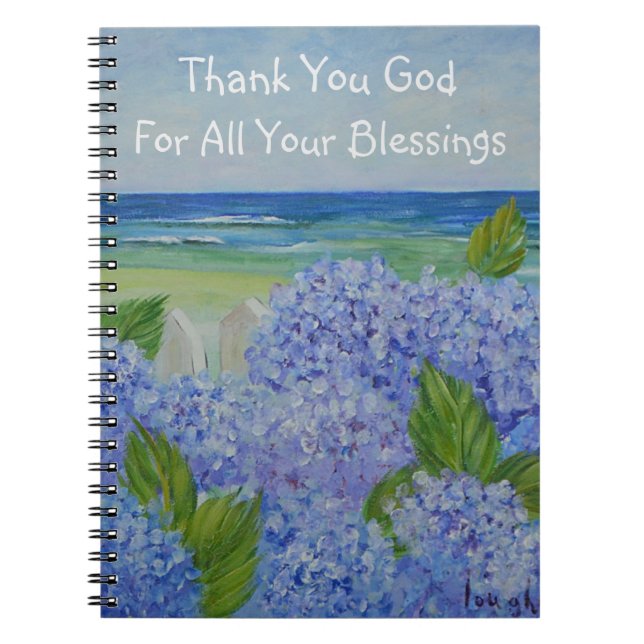 Carnet Merci God Seashore (Devant)