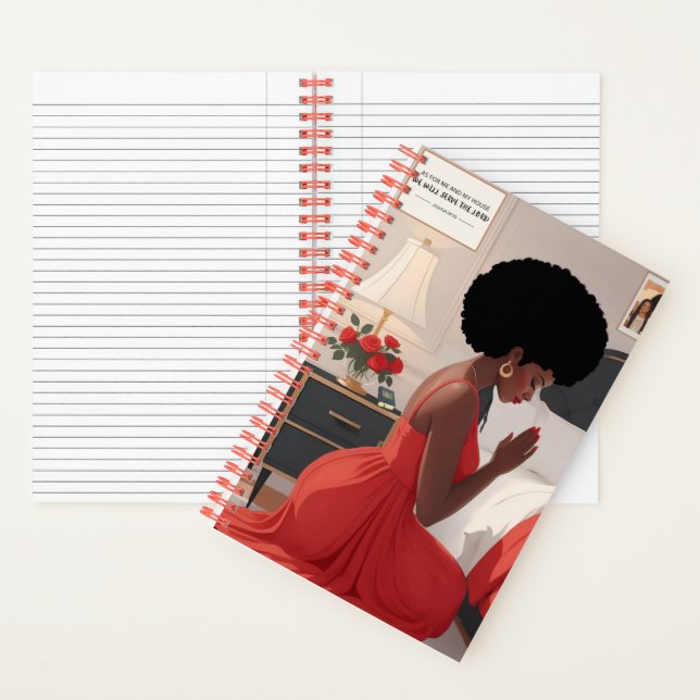 Carnet Mère de prière Spirale 5,5 po x 8,5 po (À l'intérieur)