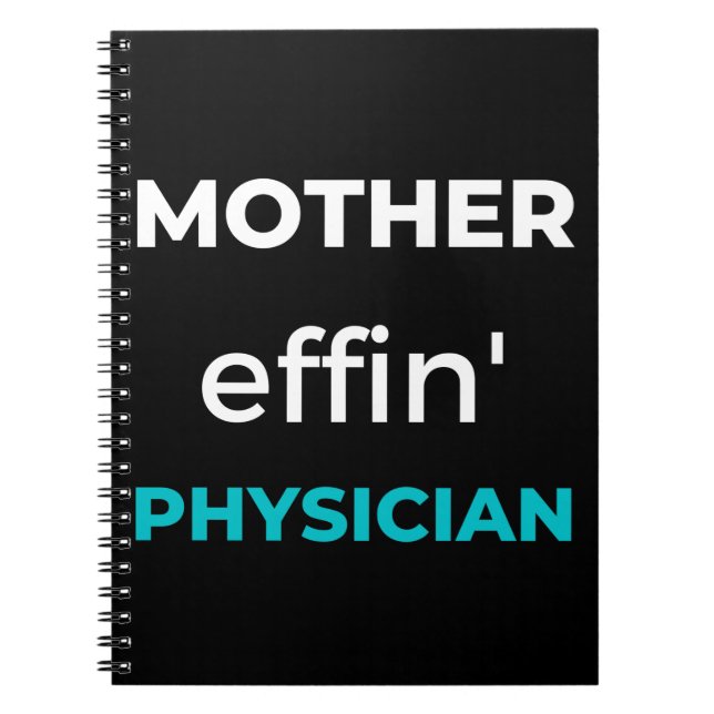 Carnet Mère Effin' Médecin (Devant)