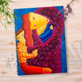 Carnet Mère et Fils Peinture familiale Art moderne