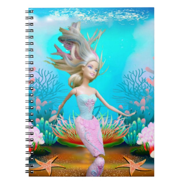Carnet Mermaid célèbre (Devant)