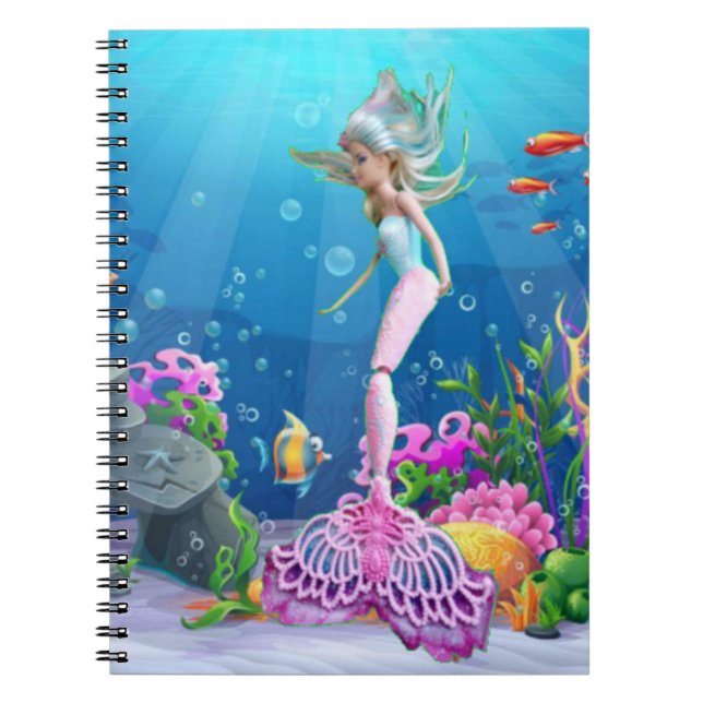 Carnet Mermaid célèbre (Devant)