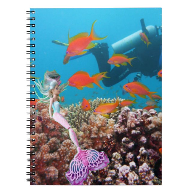 Carnet Mermaid célèbre (Devant)