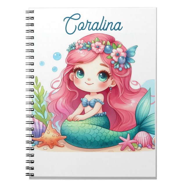 Carnet Mermaid Notebook (Devant)