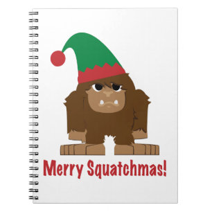 Carnet Merry Squatchmas!