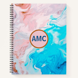 Carnet Merveilleuse marbrée