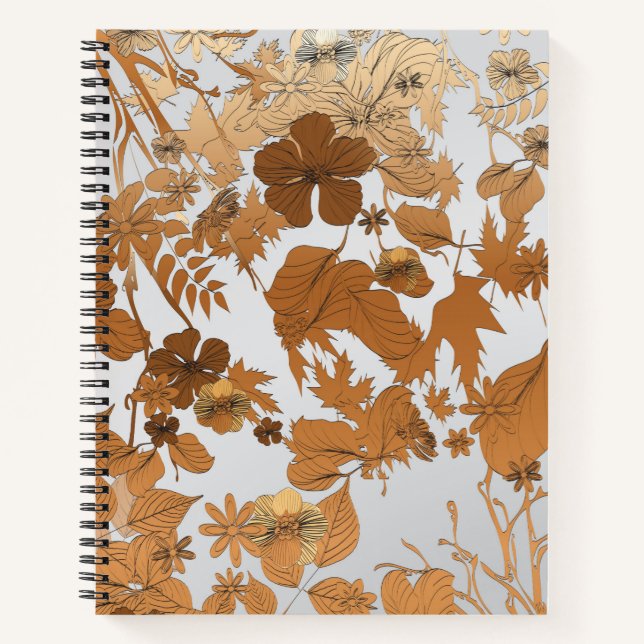 Carnet Mes fleurs de jardin III (Devant)