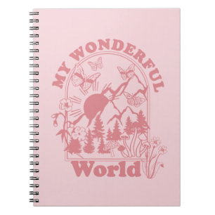 Carnet Mes merveilleuses fleurs rétro du monde