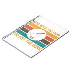 Carnet Mess D'Oies Amusantes Avec Le Miel Vous Obtenez Le