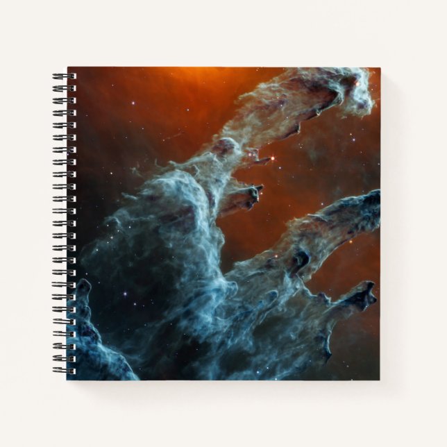 Carnet Mi-Infrarouge Les Piliers De La Création. (Devant)