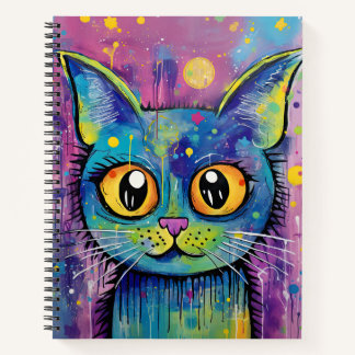 Carnet Mignon Chat Drôle Mixte Médias Animal De Compagnie