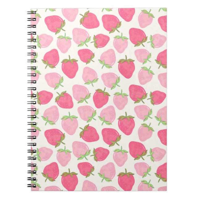 Carnet Mignon et fruité Fraise rose (Devant)