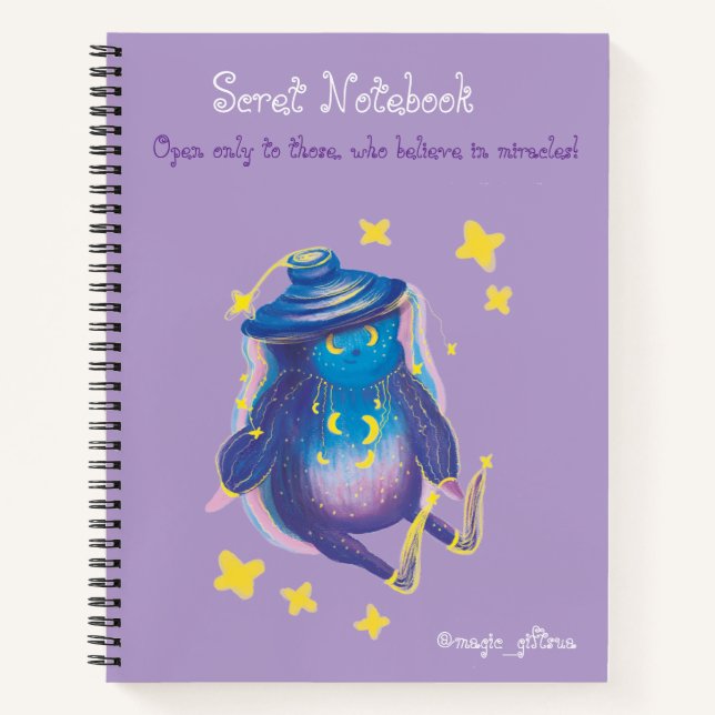 carnet mignon secret (Devant)