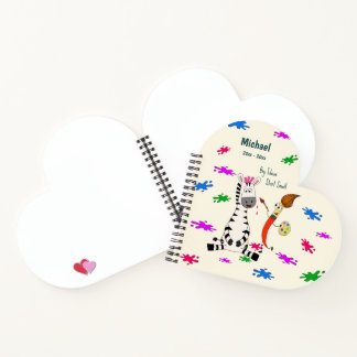 Carnet Mignon Zèbre Enfants d'école maternelle