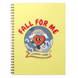 Carnet Mikitiez personnalisé valentine drôle lovebug logi