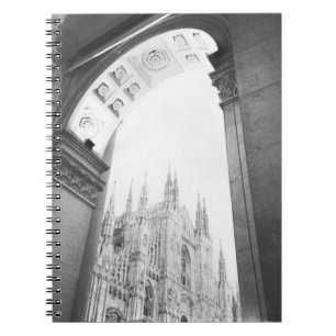 Carnet Milano Italie, Galleria Vue sur le Duomo